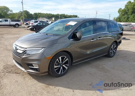2018 Honda Odyssey Elite from USA, damaged, VIN 5FNRL6H91JB031958